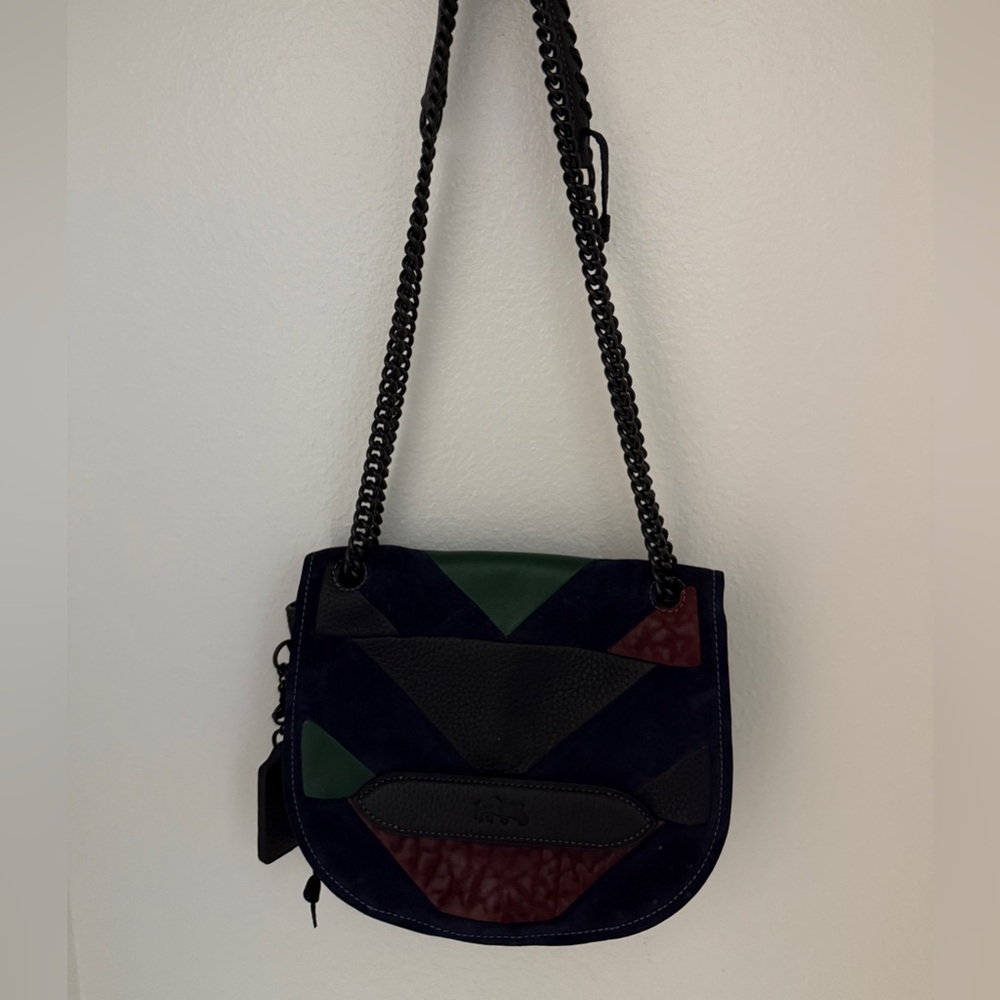 Stylish Multi-Color Shoulder Bag
